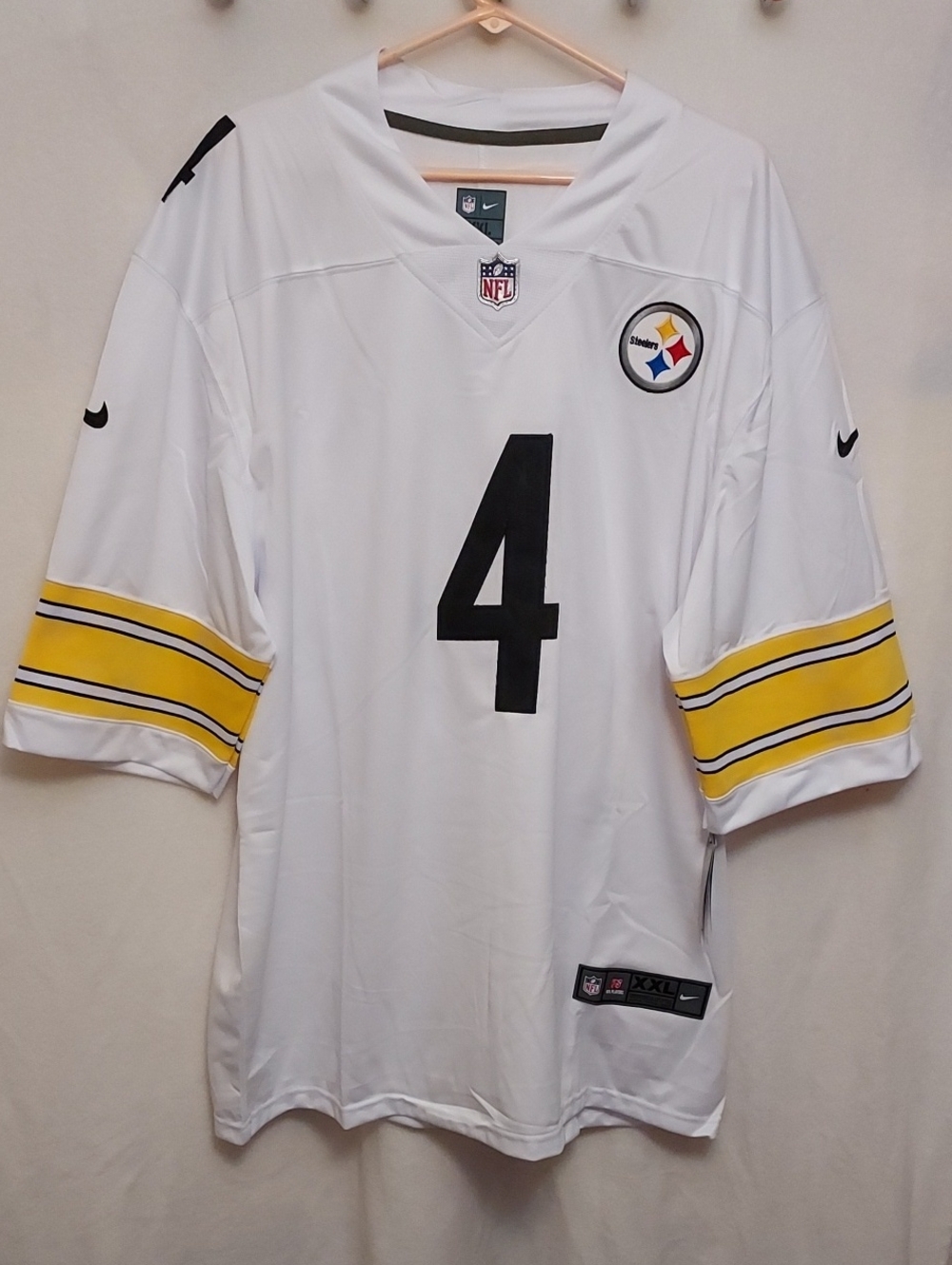 Nike Steelers #4 Metcalf Jersey